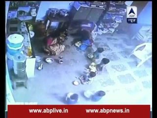 Shocking CCTV footage reveals woman caretaker burning children's hands with hot spoon