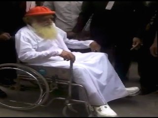 Asaram reaches Jodhpur court in wheelchair