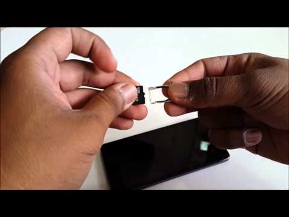 Micromax Canvas Knight Cameo A290 - How To Insert Sim Card or SD Card