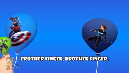 Avengers Colors Balloon | Nursery Rhymes | 3D Animation From TanggoKids Nursery Rhymes