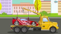 The Tow Truck | Service & Emergency Vehicles | Cars & Trucks Cartoon for children
