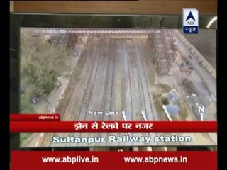 Indian Railways go Hi-Tech, use drone for monitoring track laying process