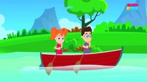 Row Row Row Your Boat | Nursery Rhymes For Kids and Childrens