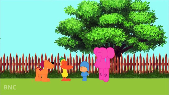 Talking Pocoyo Brushing his teeth finger family Rhyme for Kids | Pocoyo Ice cream Funny For Kids