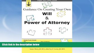 Buy NOW  Guidance On Creating Your Own Will   Power of Attorney: Legal Self Help Guide Sanket