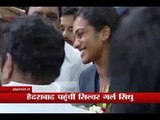 Rio Olympics silver-medalist PV Sindhu arrives at Hyderabad airport