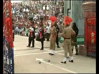 Have a look at the Beating Retreat ceremony at Atari-Wagah border