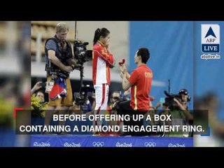 Will you marry me? Chinese diver proposes to teammate at Rio Olympics