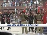 Watch the passion and enthusiasm of Indians during Beating the retreat at Wagah border