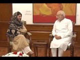 J&K CM Mehbooba Mufti meets PM Modi amid Kashmir unrest