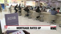 Korea's mortgage rates climb on U.S. Federal Reserve rate hike