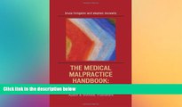 Buy NOW  The Medical Malpractice Handbook Bruce Livingston  Full Book