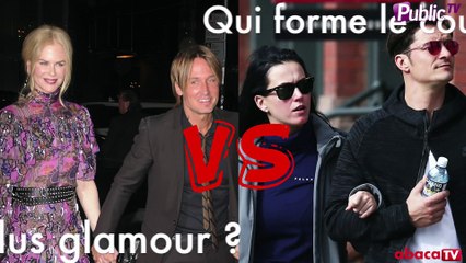 Katy Perry et Orlando Bloom ou Nicole Kidman et Keith Urban : qui forme le couple le plus glamour ?