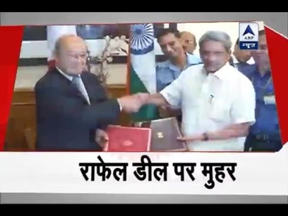 Rafale deal signed; India to get 36 planes