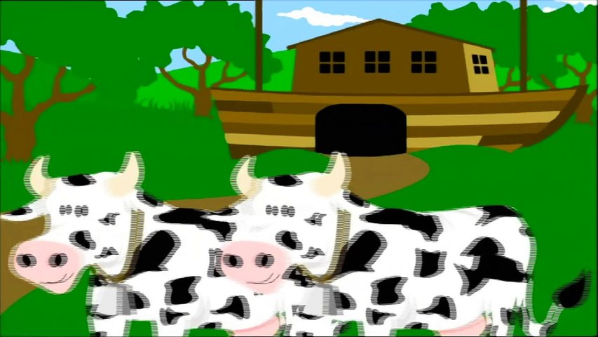 The Animals Went In Two By Two - Nursery Rhyme