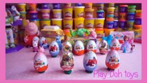 Kinder Surprise Eggs Playdoh Egg Peppa Pig Surprise Play Doh Spiderman