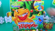 HUNGRY HUNGRY HIPPOS Game Eating Toys! Chomping Kids Toys Wikkeez, Shopkins, Cars, Orbeez