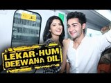 Deeksha Seth And Armaan Jain Promote 'Lekar Hum Deewana Dil' On Mumbai Metro