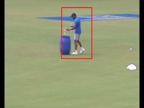 Supporting PM Modi's My Clean India, Virat Kohli himself throws empty bottles in dustbin