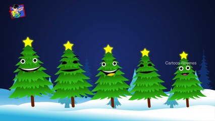 Christmas Tree Cartoon Finger Family | Nursery Rhymes for Children