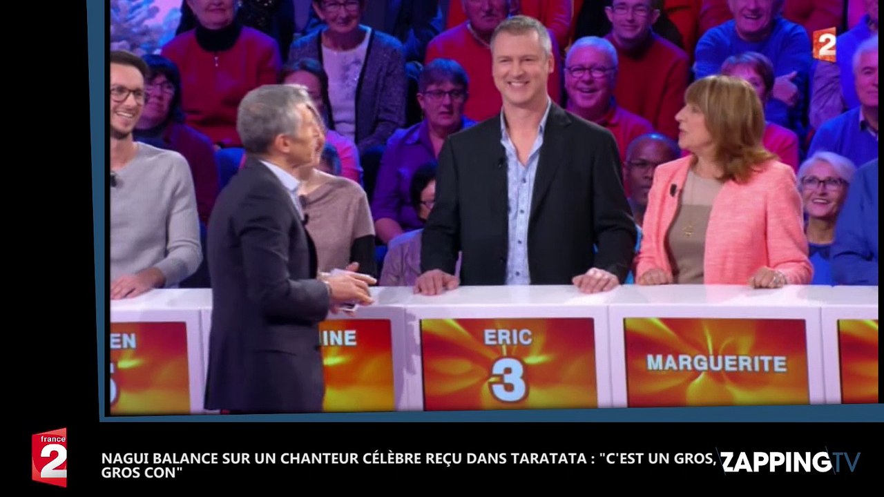 Nagui balance sur un célèbre chanteur reçu dans Taratata : "C'est un gros, gros con"