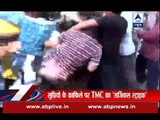 TMC supporters attack Babul Supriyo in Asansol