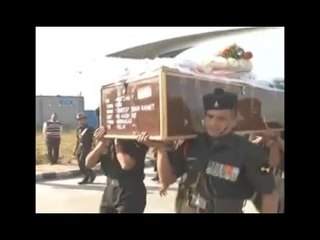 Mortal remains of martyr Rifleman Sandeep Singh Rawat reaches Dehradun