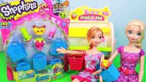 Disney Barbie Parody 5 Pack Toy, Frozen Shopkins Elsa and Anna Go Shopping