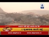 Satyendra Jain visits 40-acre landfill site Bhalswa which has been on fire for a week
