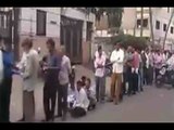 Demonetisation: One-km long queue outside a Co-operative Bank in Surat