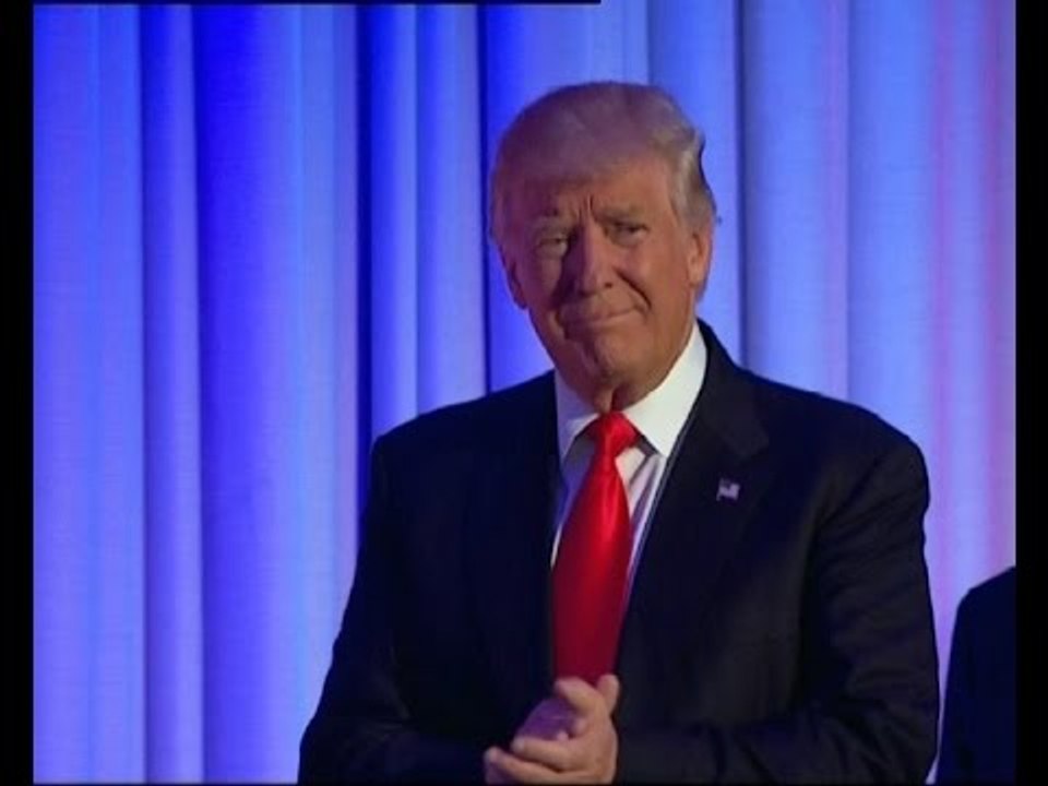 Donald Trump elected President of the United States