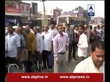 UP: Long queues witnessed outside bank in Meerut