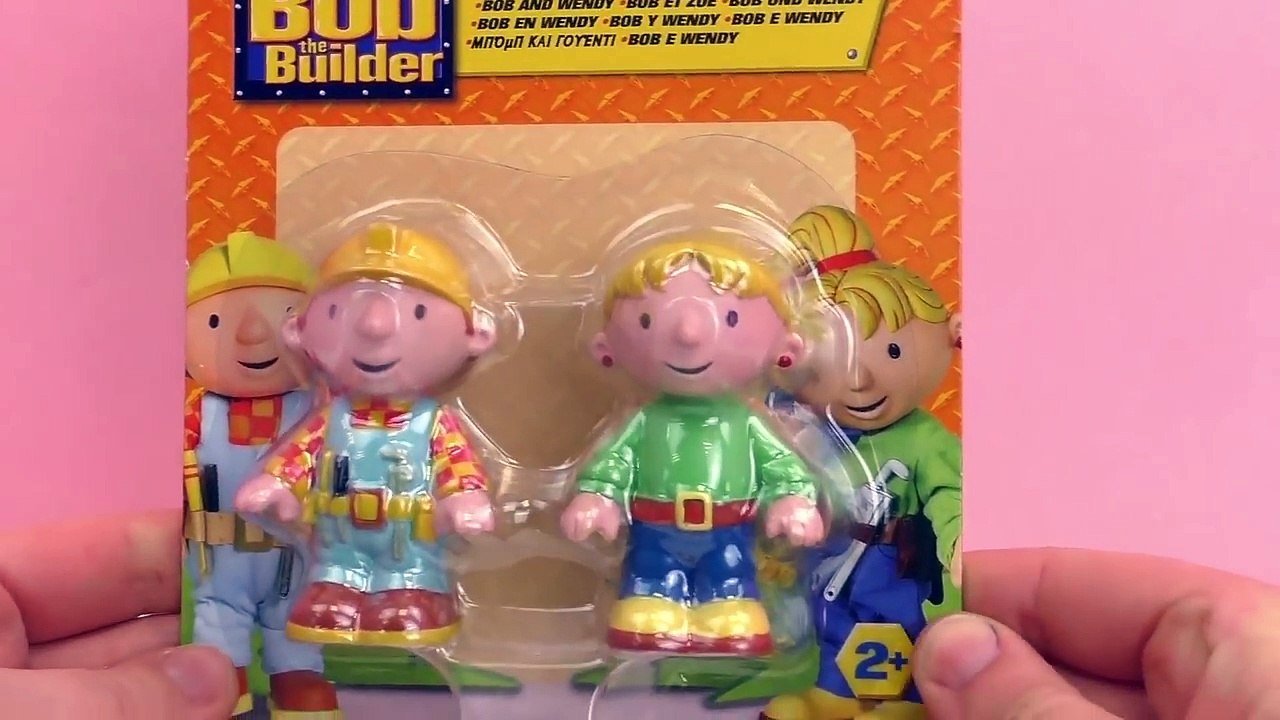 Bob de Bouwer en zijn vriendin Wendy | Speelfiguren voor echte klussers
