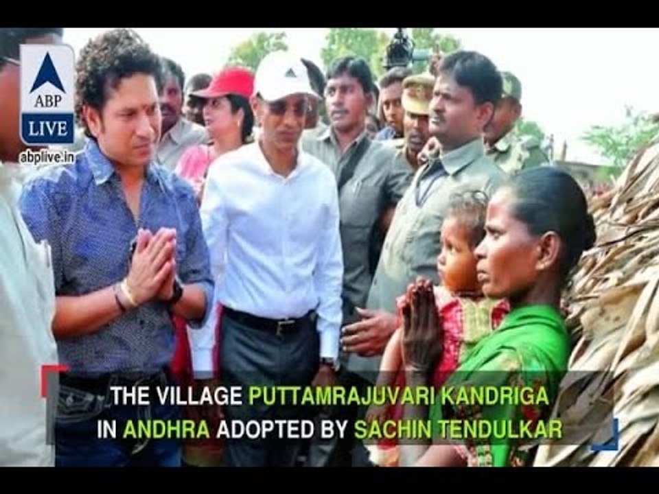 In Graphics: Tendulkar adopted village declared 'open defecation free'