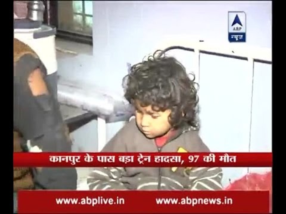 Innocent child loses both parents in Patna-Indore express train derailment
