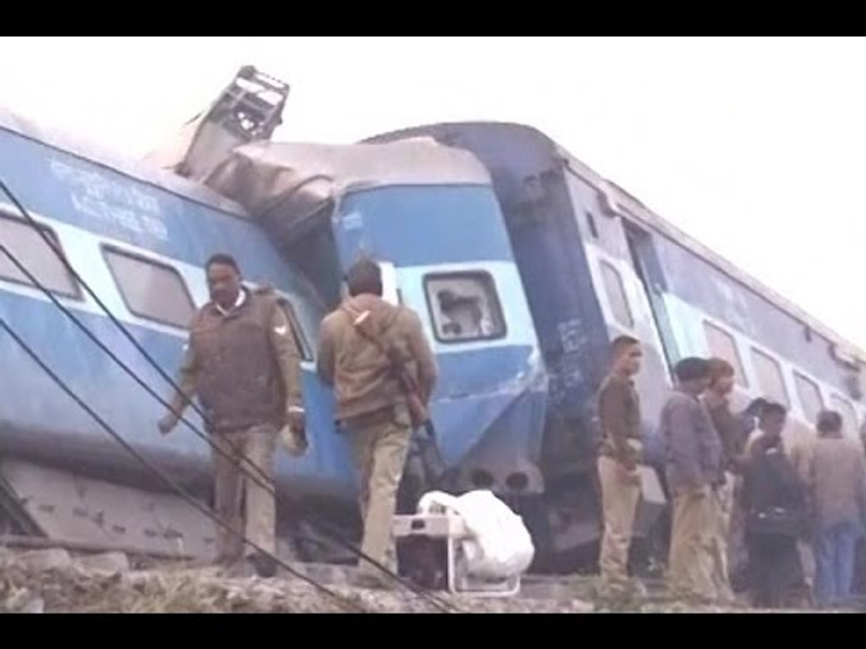 Patna-Indore express derailed, 55 dead