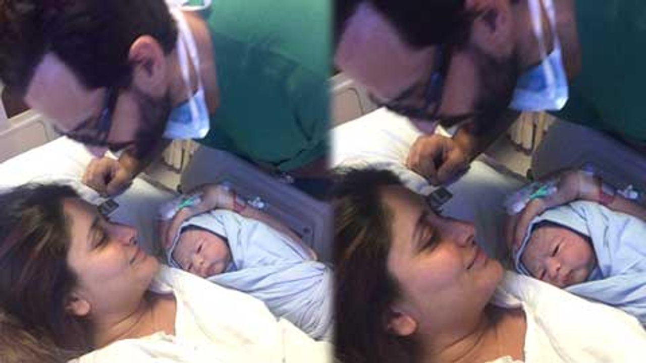 Kareena Kapoor Saif Ali Khan Baby Boy Taimur Ali Khan FIRST LOOK LEAKED