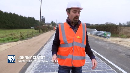 Découvrez où se situe cette première route solaire en France