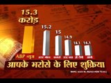 ABP News thanks its viewers for watching it more than entertainment channels