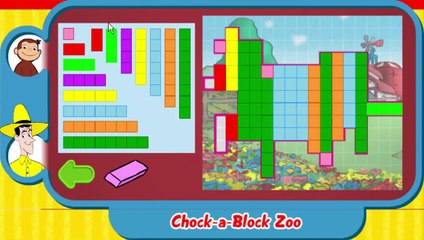 Curious George Chock A Block Zoo Cartoon Animation PBS Kids Game Play Walkthrough