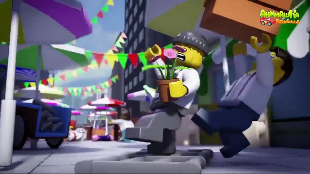 Мультфильмы Лего мультики Про машинки Полицейская машина Пожарная машина у Видео для детей Лего сити