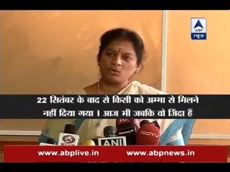 Why isn't anyone allowed to meet J Jayalalithaa since September 22, asks expelled AIADMK M