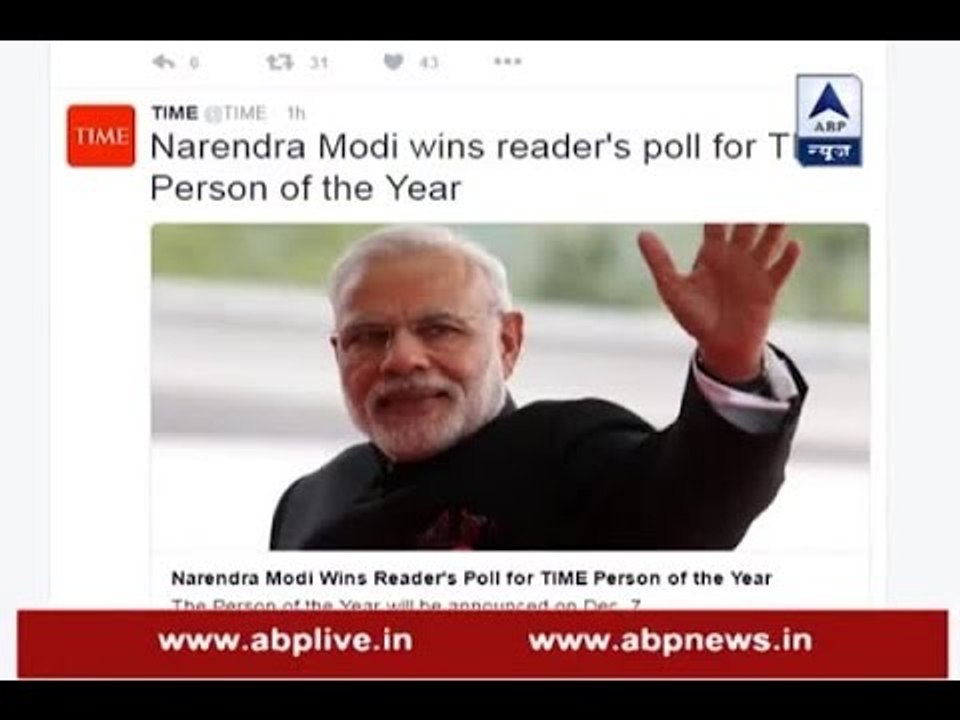Modi wins reader’s poll for TIME ‘Person of the Year’