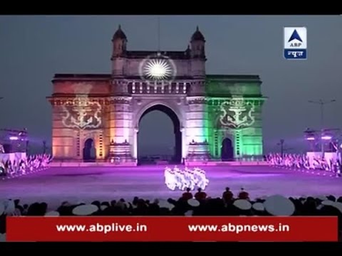 Watch Beating The Retreat ceremony of Indian Navy at Gateway of India -  video Dailymotion