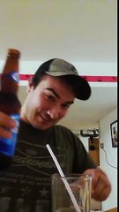 Boire de la bière par le nez... Pas mal