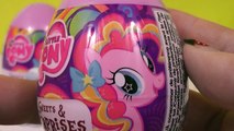 My Little Pony Huevos Sorpresa MLP Surprise Eggs same as Kinder Unboxing review
