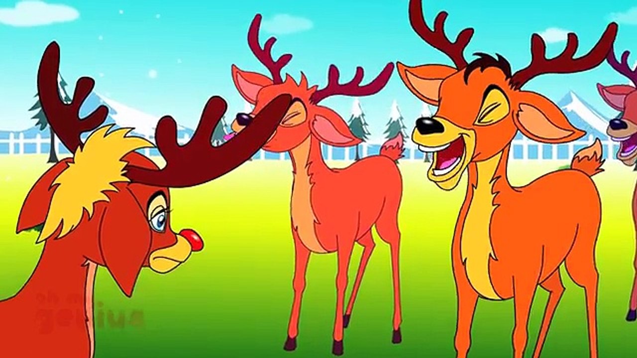Rudolph, The Red Nose Reindeer | Christmas Carols | Nursery Rhymes