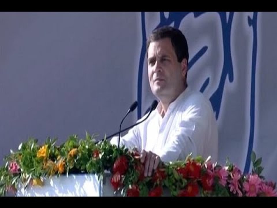 FULL SPEECH: Sahara gave money to PM Modi claims Rahul Gandhi in Mehsana