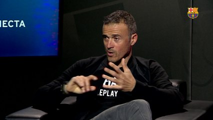 Luis Enrique: “Tenemos un reto en la Liga”