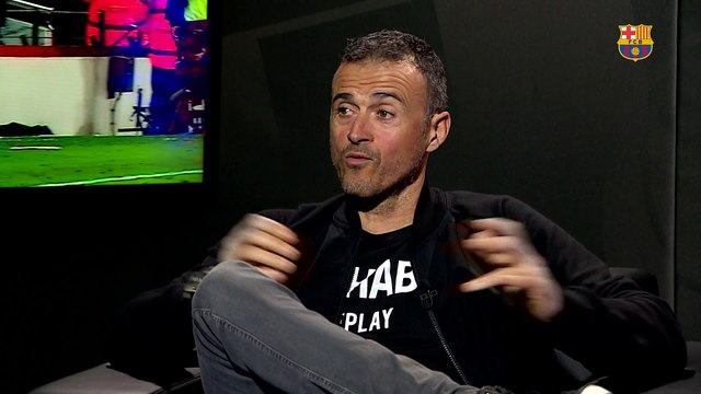 Luis Enrique Martínez: We play the best football and that has to bring returns